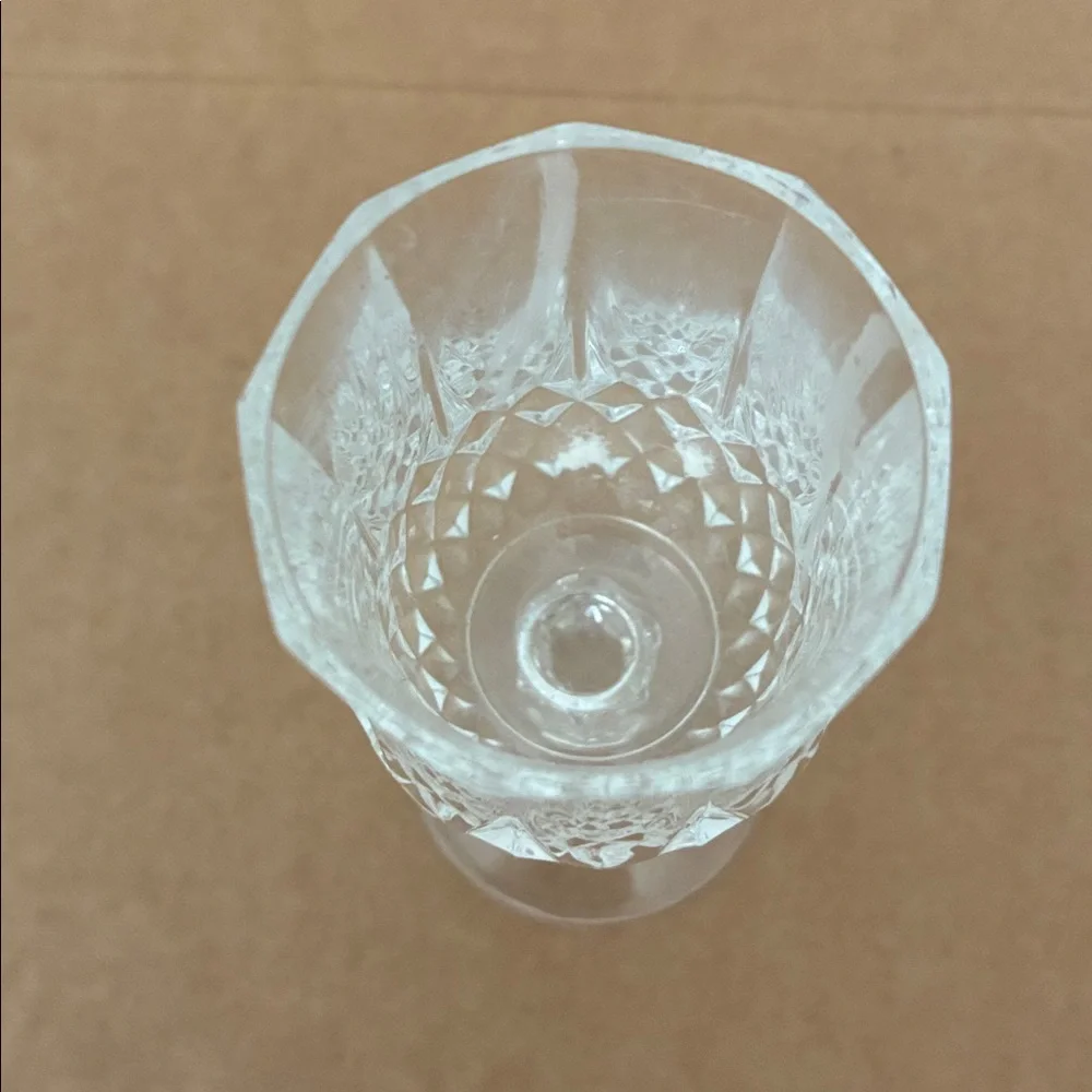 Longchamps Crystal d’Arques Vintage Cordial Liqueur Glasses Set of 4